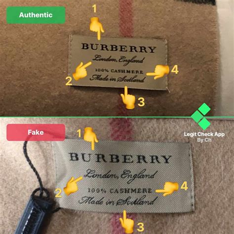 burberry scarf box fake|authentic burberry tag.